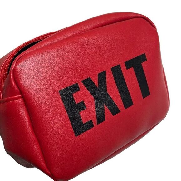 Mini Red Crossbody Exit Bag - Picture 2 of 8